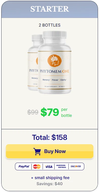 Phytomem One one bottle