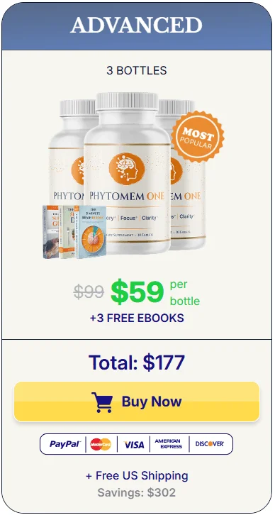 Phytomem One three bottles order
