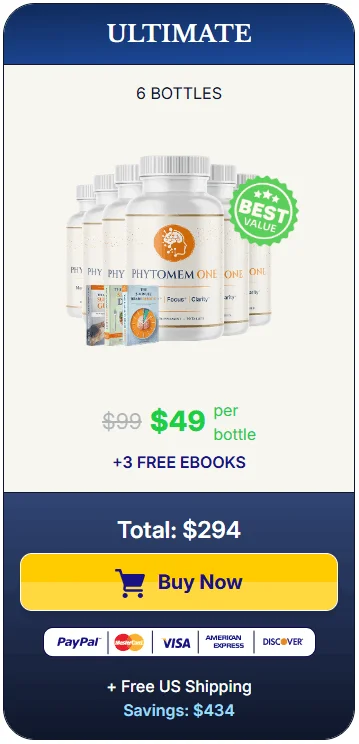 Phytomem One 6 bottles